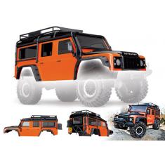 Carrosserie Complete Land Rover Defender Adventure Orange - Traxxas