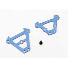 Supports Alu De Tirants Anodises Bleu Avant Et Arriere (2)