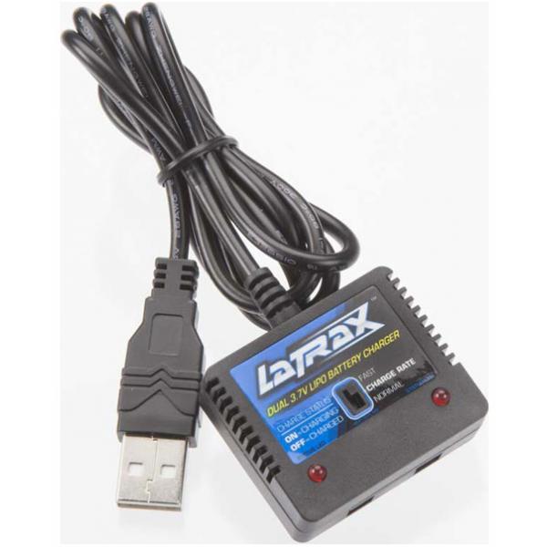 Chargeur Duo Lipo 1S USB Traxxas - TRX6638