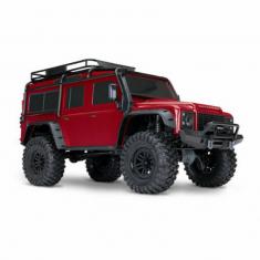 Véhicule TRX-4 LAND ROVER DEFENDER CLIPLESS - Rouge