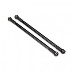 Biellettes De Suspension Alu Arriere Anodisees Noires (2) - Traxxas