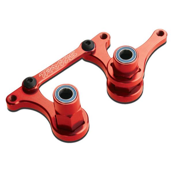 Renvoi De Sauve-Servo T6 Alu Anodise Rouge Assemble (3) - TRX3743X