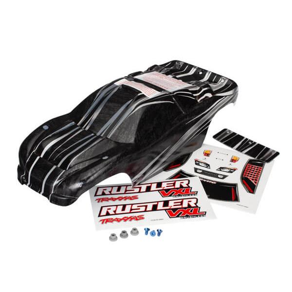 Carrosserie Rustler Prographix Semi-Decoree + Autocollants - Traxxas - TRX3719