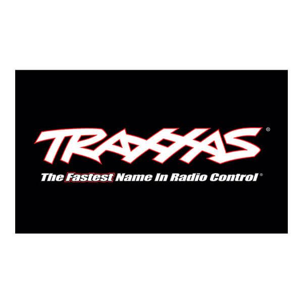 Drapeau Logo Traxxas Noir 7,6 X 12,7 Cm - Traxxas - TRX61849