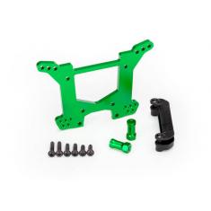 Support D'Amortisseurs Arriere Alu Anodise Vert - Traxxas