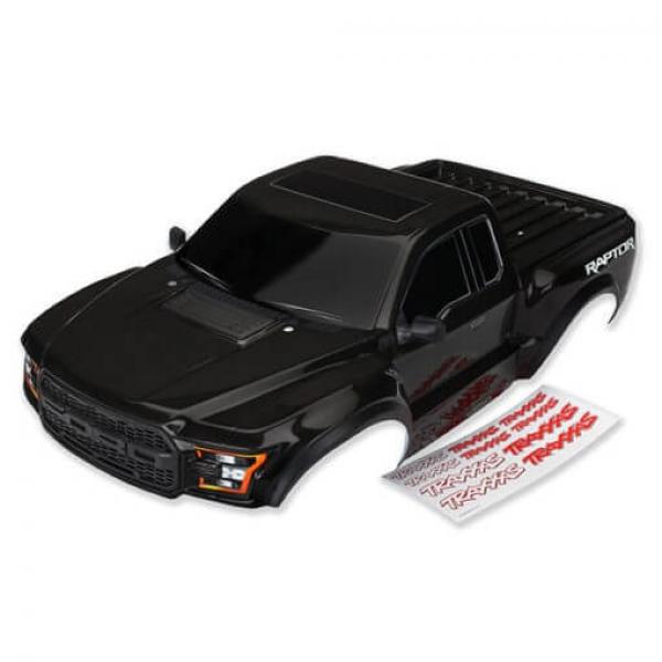 Carrosserie Noire Peinte Et Decoree Ford Raptor F-150 - TRX5826A