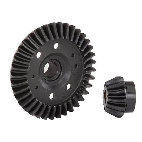 Couronne De Differentiel  Arriere + Pignon D'Attaque Spiral - Traxxas - TRX6879R