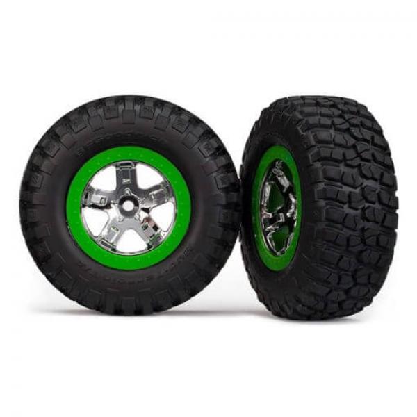 Roues Montees Collees Sct Pour 4X4 Av/Arr-4X2 Arriere (2) - TRX6876