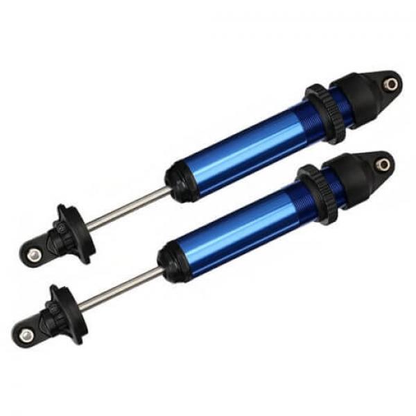 Amortisseurs(X2) Gtx Alu Anodise Bleu Assembles (Sans Ressorts) - TRX7761