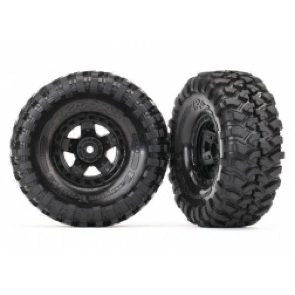 Traxxas Roues Montees Collees Trx-4 Sport 1.9  (X2) - TRX8179