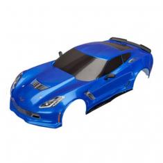 Carrosserie Chevrolet Corvette Z06 Bleue Peinte Et Decoree - Traxxas