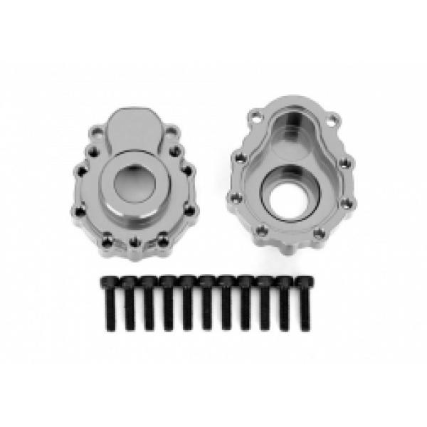 Carter Exterieur Alu Anodise Gris Avant/Arriere - Traxxas - TRX8251A