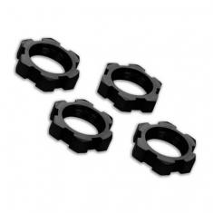 Ecrous De Roues Alu 17Mm Anodises Noir (4) - Traxxas