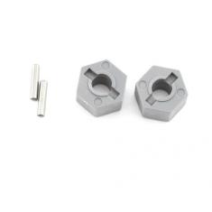 Hexagones De Roues + Goupilles (2) Rustler/(Stampede Avant)