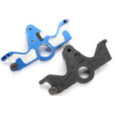 Support Moteur 6061-T6 Alu Anodise Bleu