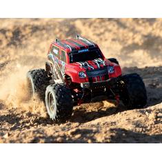 Latrax Teton - 4X4 - Rouge - 1/18 Brushed Tq 2.4Ghz - Traxxas