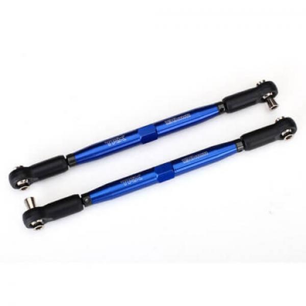 Biellettes Alu 7075-T6 Anodisees Bleu 157Mm (2) - Traxxas - TRX7748X