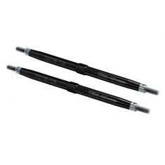 Biellettes Arriere Alu 7075-T6 Anodisees Noir 124Mm (2) Pour Maxx