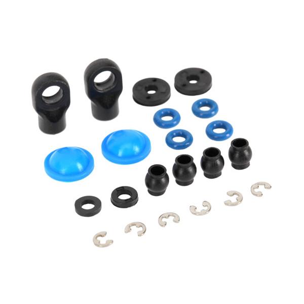 Rebuild kit, GTR composite shocks (x-rings, bladders, pistons, e-clips, shock rod ends, hollow balls - TRX7062