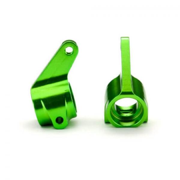 Fusees De Direction Gauche/Droit Alu Vert Rustler/Stampede/Bandit (2) - TRX3636G