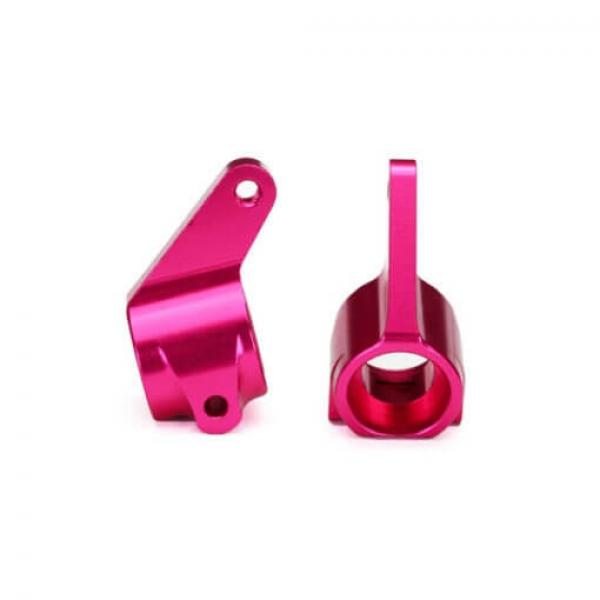 Fusees De Direction Gauche/Droit Alu Rose Rustler/Stampede/Bandit (2) - TRX3636P