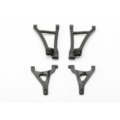 Suspension arm set, front (includes upper right & left and lower right & left arms) (1/16 Slash)