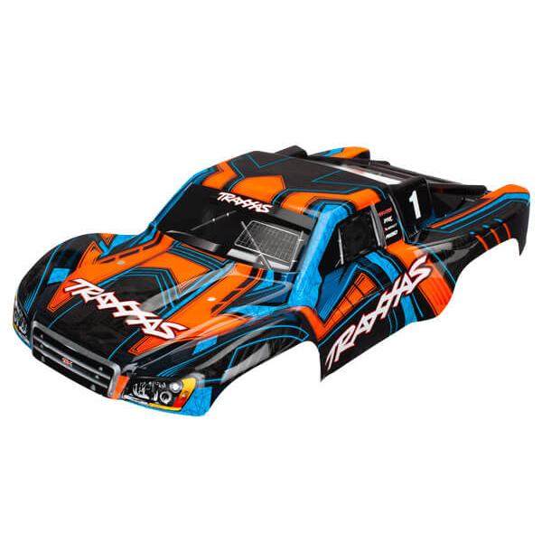 Carrosserie Slash 4X4  Peinte Et Decoree Orange - Traxxas - TRX6844