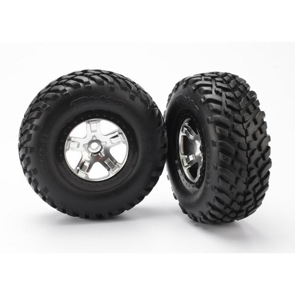 Roues Montees Collees Sct Pour 4X4 Av/Arr-4X2 Arriere (2) - TRX5873X