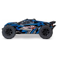 Traxxas Rustler 4x4 Brushed 1/10 RTR bleu