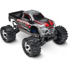 Stampede 4X4 - Gris - 1/10 Brushed Tq 2.4Ghz - Id - Traxxas