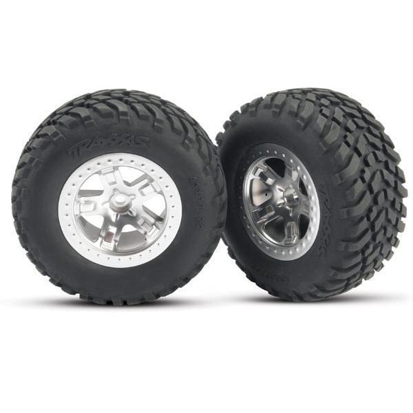 Roues Montees Collees Sct Pour 4X4 Av/Arr-4X2 Arriere (2) - TRX5873