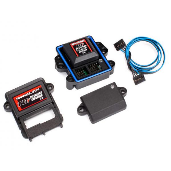 Traxxas Expandeur de télémétrie 2.0 et module GPS 2.0 système radio TQi - TRX6553X