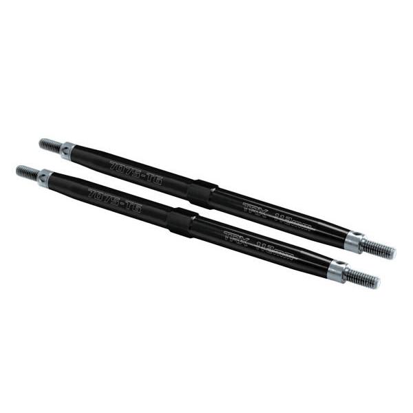 Biellettes Avant Alu 7075-T6 Anodisees Noir 112Mm (2) Pour Maxx - TRX5141A