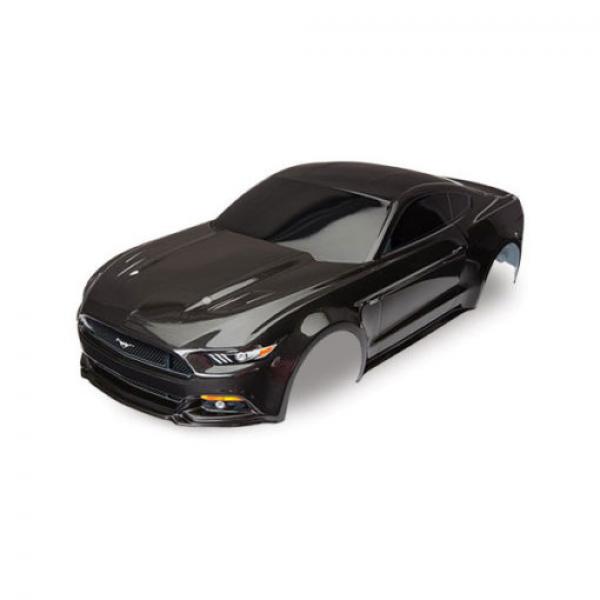 Carrosserie Ford Mustang Noire Peinte Et Decoree - Traxxas - TRX8312X