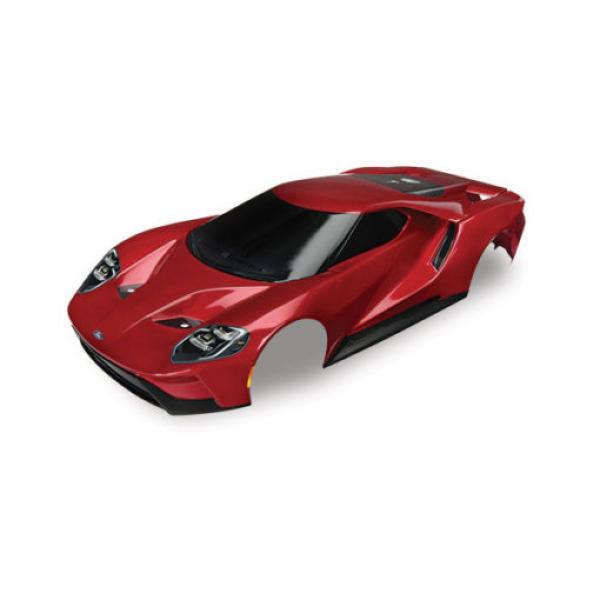 Carrosserie Ford Gt Rouge Peinte Et Decoree - Traxxas - TRX8311R