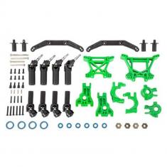 UPGRADE KIT DE TRANSMISSION RENFORCE VERT – HOSS/SLASH/RUSTLER 4X4