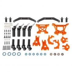 UPGRADE KIT DE TRANSMISSION RENFORCE ORANGE – HOSS/SLASH/RUSTLER 4X4