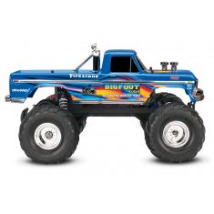 Bigfoot Bleu - 4X2 - 1/10 Brushed Tq 2.4Ghz - Id - Traxxas