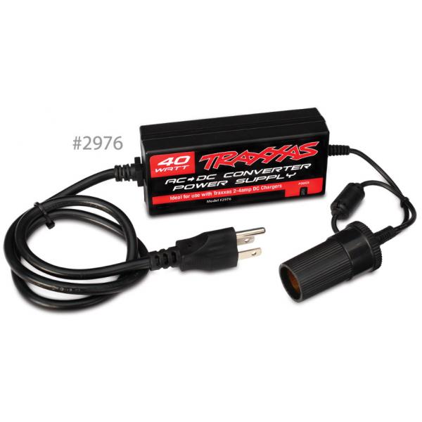 Adaptateur Secteur 220V Pour chargeur 2974 et 2975 Traxxas - TRX2976G