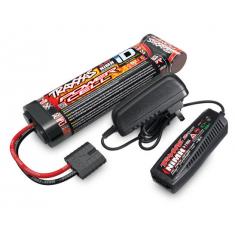 Traxxas Pack Chargeur 2969G + 1 x NI-MH 8,4V 3000MAH 2923X