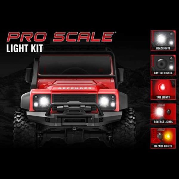 Traxxas Kit Led Complet Land Rover Defend TRX-4M - TRX-9784