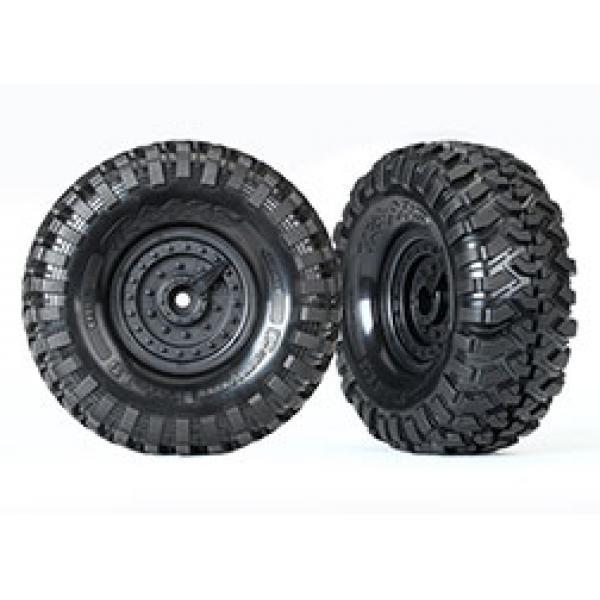 Traxxas Roues Montees Collees Tactical 1.9 - TRX8273