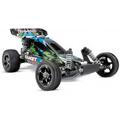 Bandit - 4X2 - Vert - 1/10 Vxl Brushless -  Tsm - Sans Aq/Ch - Traxxas