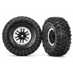 Traxxas Roues Montees Collees Satin 1.9 Trx-4 (2)