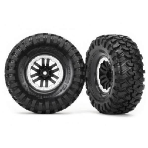 Traxxas Roues Montees Collees Satin 1.9 Trx-4 (2) - TRX8272X