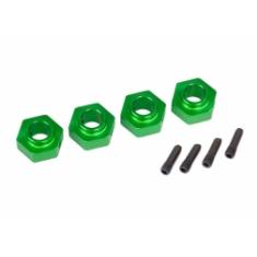 Traxxas Hexagone De Roue 12 Mm - Trx-4 Alu Anodise Vert