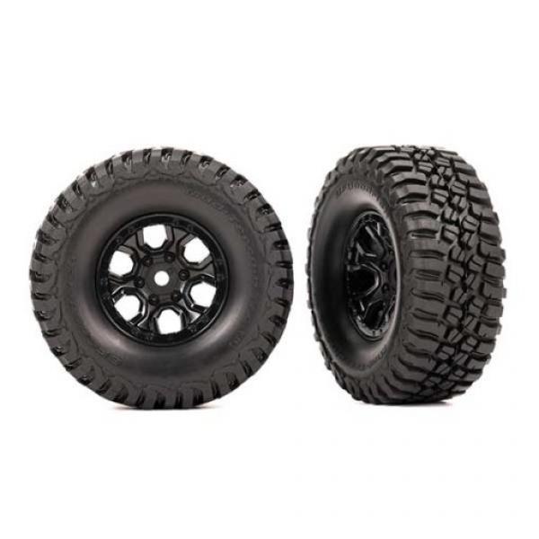 Traxxas Roues Montées Collées BFGOODRICH MT TA KM3 1.0 (par 2) TRX-4M - TRX-9774