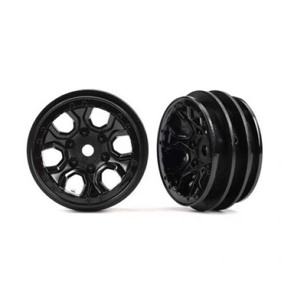 Traxxas Jante 1.0 Noires (par 2) TRX-4M - TRX-9770