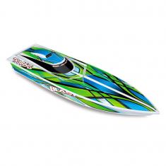 Bateau RC BLAST Offshore RTR avec accus et chargeur USB - Vert