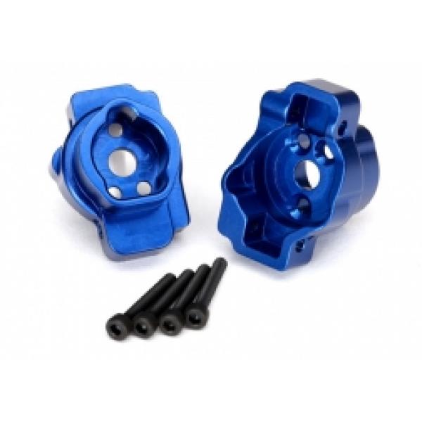 Support Axe De Transmission Alu Anodise Bleu X2 - Traxxas - TRX8256X